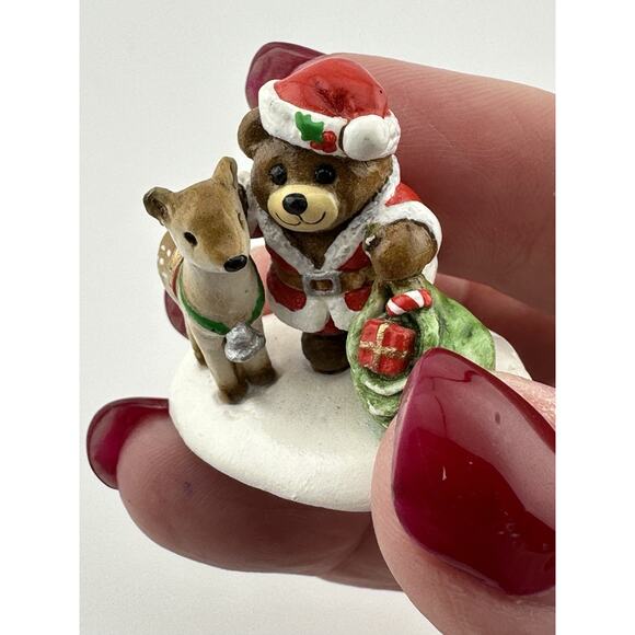 Wee Forest Folk " Santa Bear" Donna Petersen 1984 Retired Rare - Picture 6 of 9
